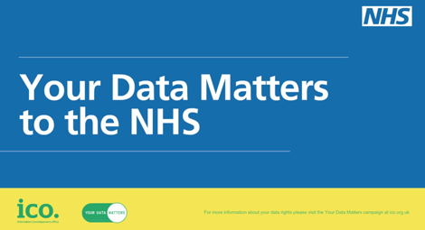 Your Data Matters to the NHS